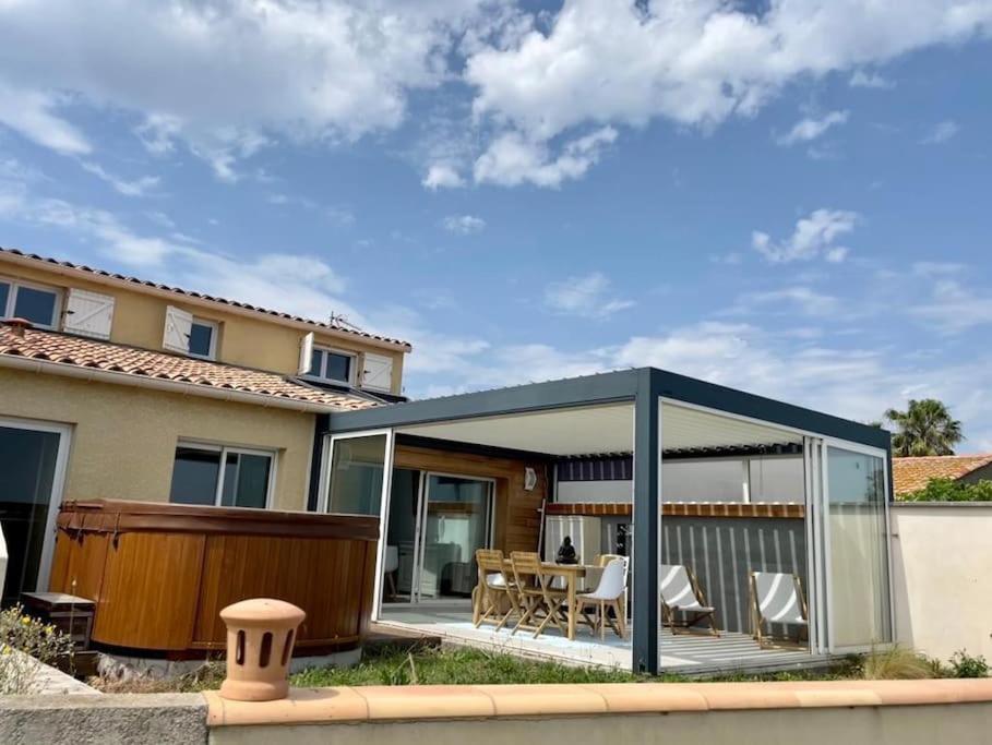 Villa Avec Spa & Vue Panomarique Sur L'Etang Pérols Zewnętrze zdjęcie